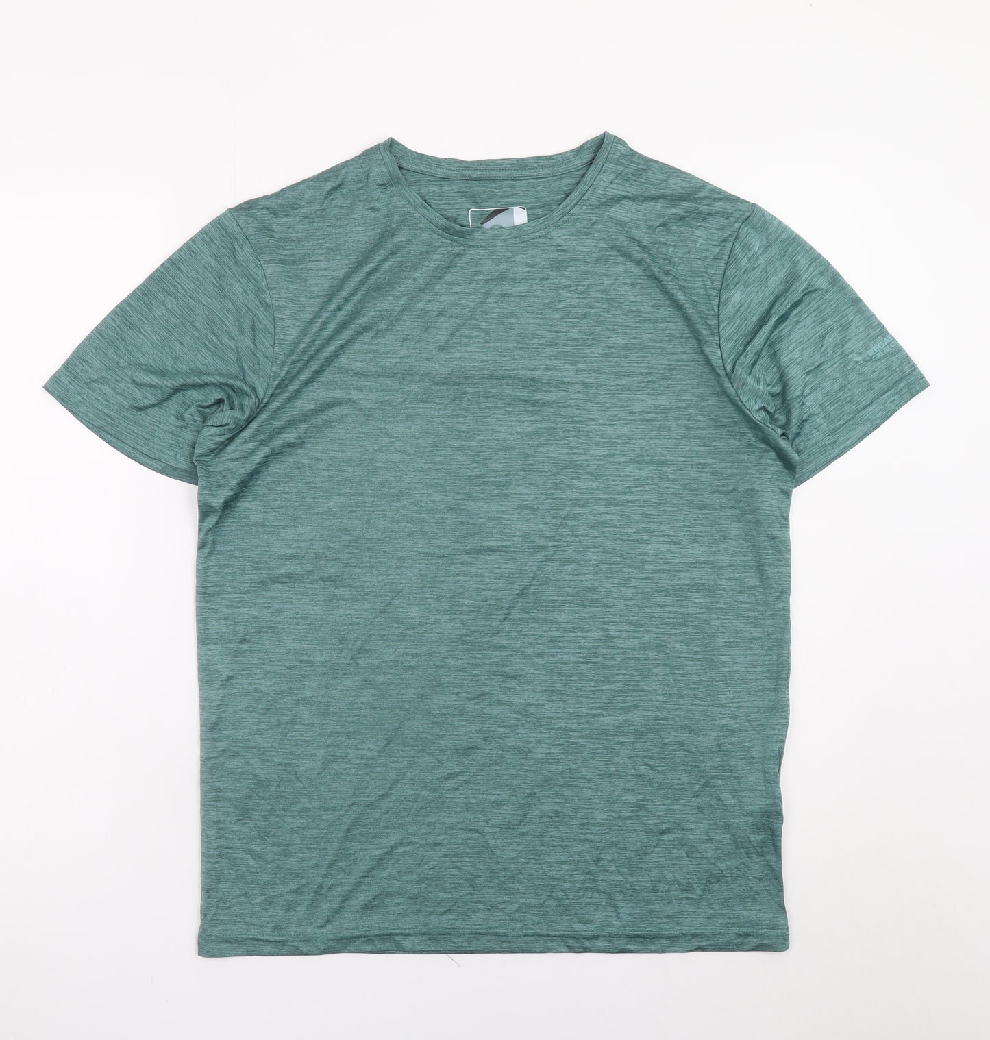 Regatta Men's Green Short Sleeve Polyester Crew Neck T-Shirt M