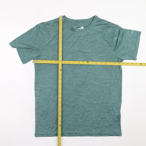 Regatta Men's Green Short Sleeve Polyester Crew Neck T-Shirt M