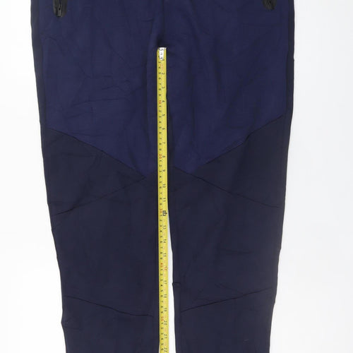 U.S. Athletic Men's Navy Jogger Trousers Large Cotton Blend