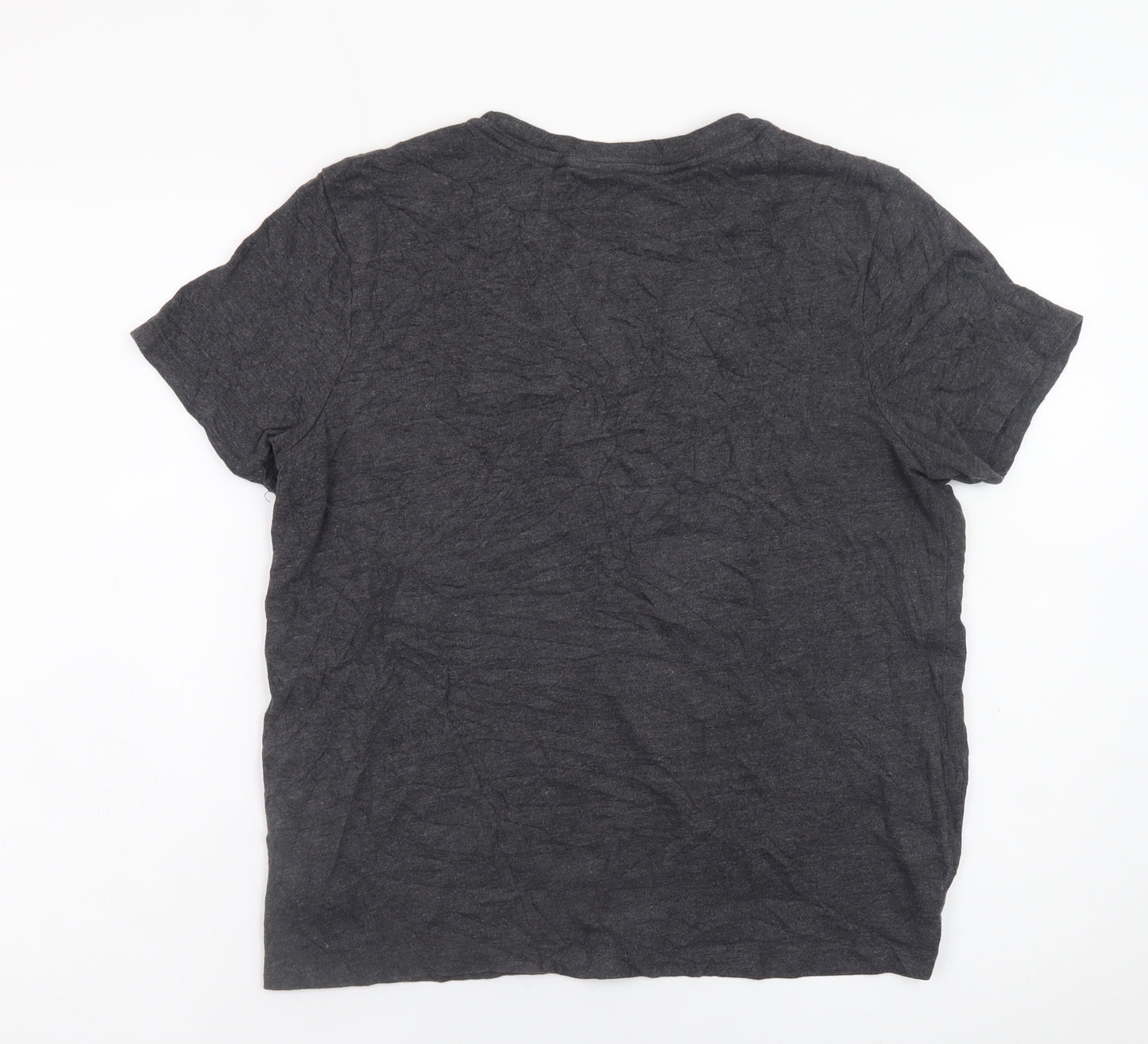 Vans Men's Charcoal Black XL Graphic T-Shirt Cotton Blend