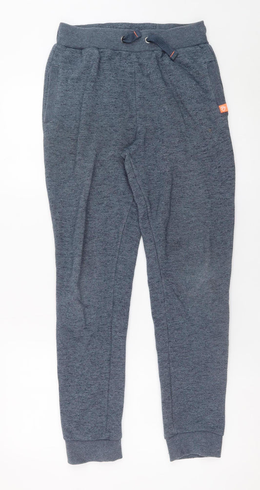 St. Bernard for Dunnes Stores Men's Grey Jogger Trousers 28in Regular Fit