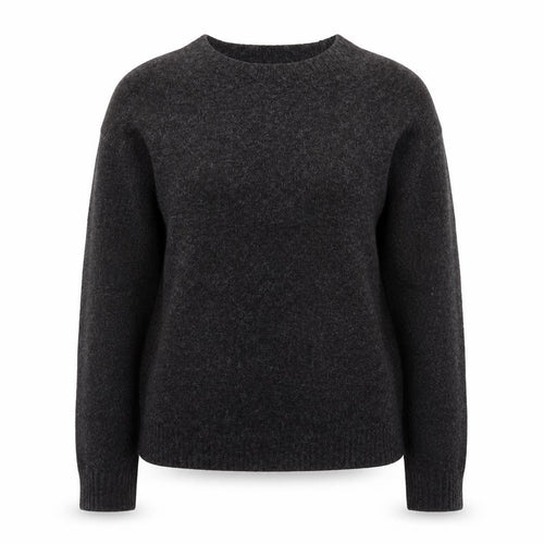 Vero Moda Women Brown Wool Alpaca Crew Neck Jumper Size 12