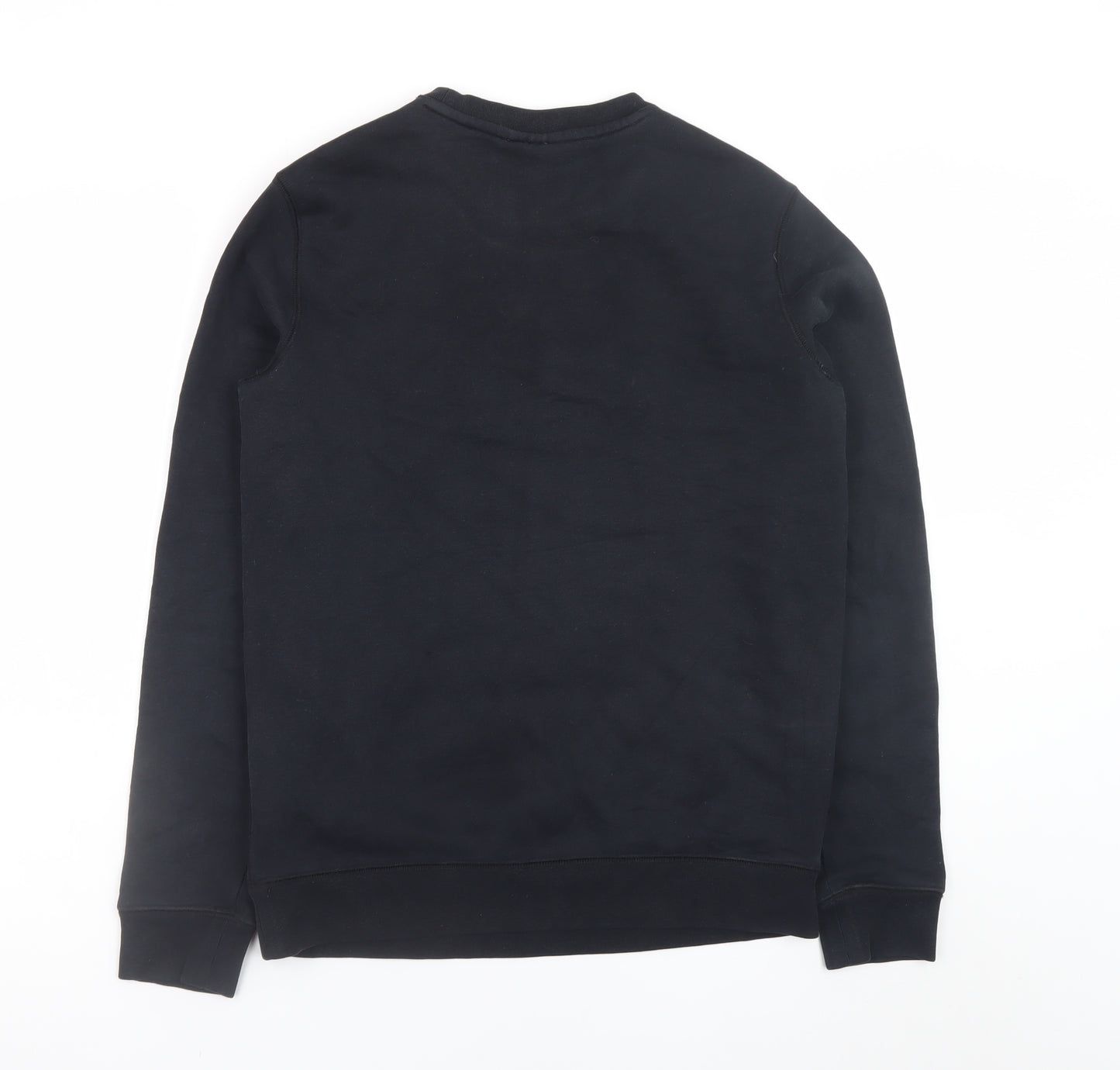 Emporio Armani Men's Black Pullover Sweatshirt M Classic Crew Neck