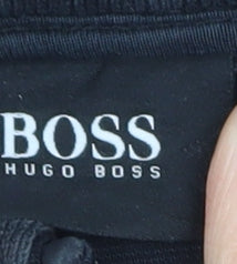 Hugo Boss Men's Black XL 1/2 Zip Pullover Sweatshirt