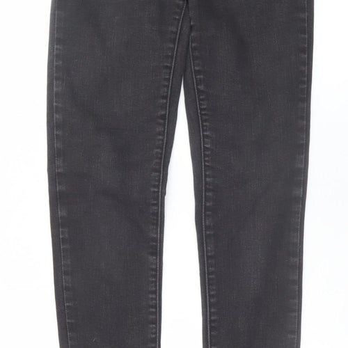 Levi's Women Black Skinny Jeans Size 26 High Rise Denim