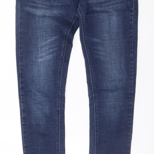 Kingpin Men's Blue Skinny Jeans Size 30R Slim Fit Denim