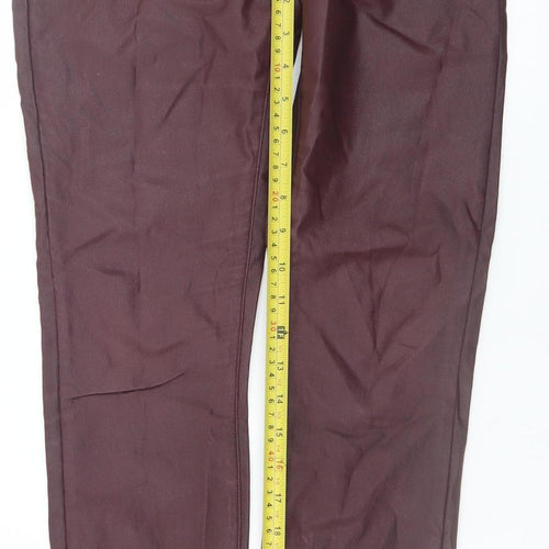 Vero Moda Women's Brown Skinny Jeggings L/32 Stretch Denim