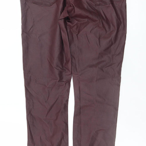 Vero Moda Women's Brown Skinny Jeggings L/32 Stretch Denim