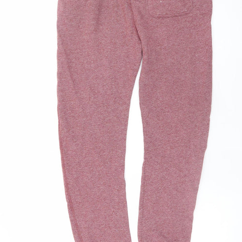 The Authentic Originals Boys Red Jogger Trousers 12-13 Years Cotton Blend