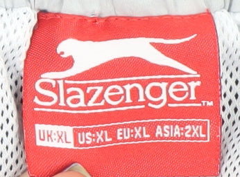 Slazenger Men's Navy Blue XL Athletic Shorts Quick Dry Polyester