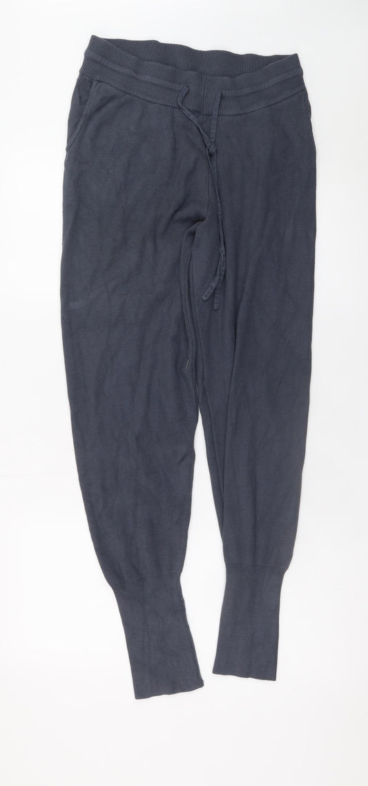 Brave Soul Men’s Blue Knit Jogger Trousers Size M