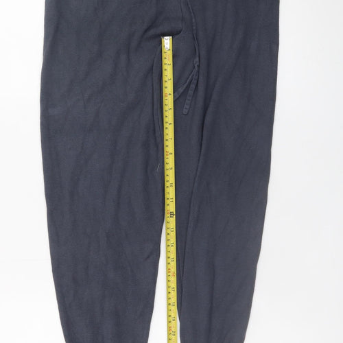 Brave Soul Men’s Blue Knit Jogger Trousers Size M