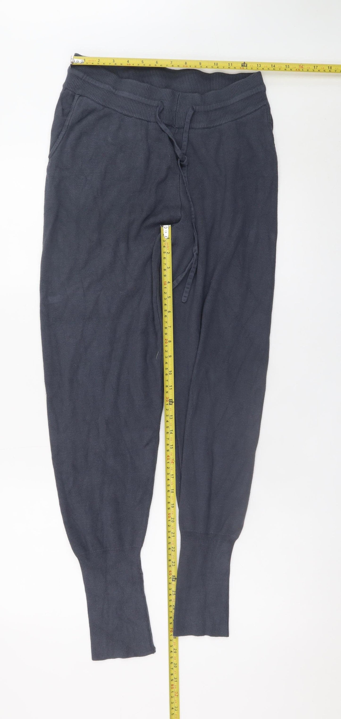 Brave Soul Men’s Blue Knit Jogger Trousers Size M
