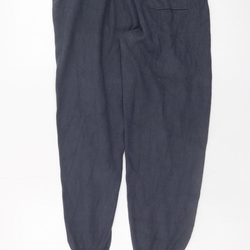 Brave Soul Men’s Blue Knit Jogger Trousers Size M
