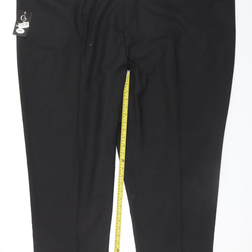 C2 Men’s Black Classic Fit Dress Pants Size 60X31