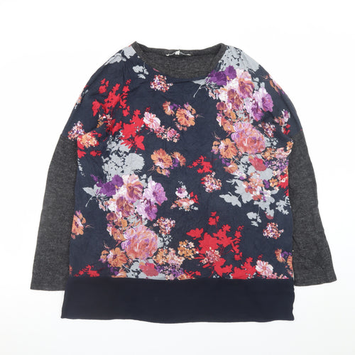 Lakeland Womens Multicoloured Floral Tunic Blouse M