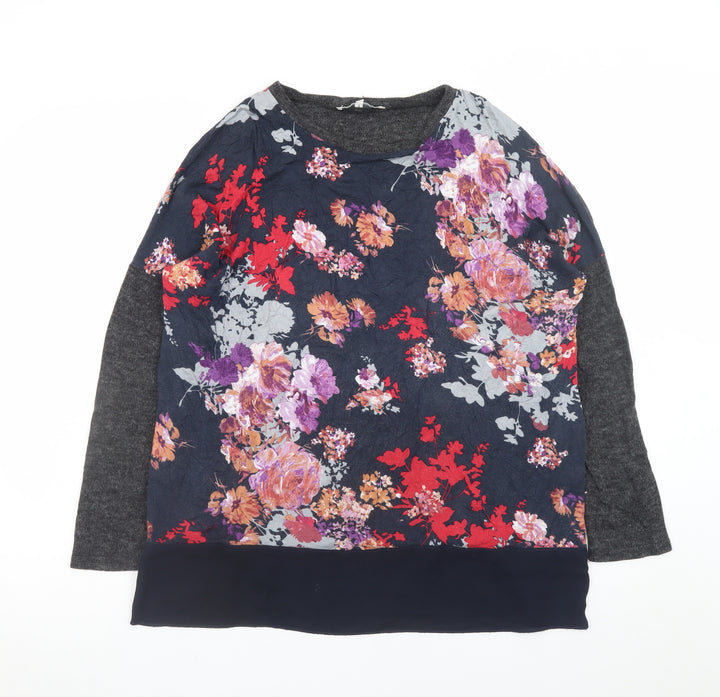 Lakeland Womens Multicoloured Floral Tunic Blouse M