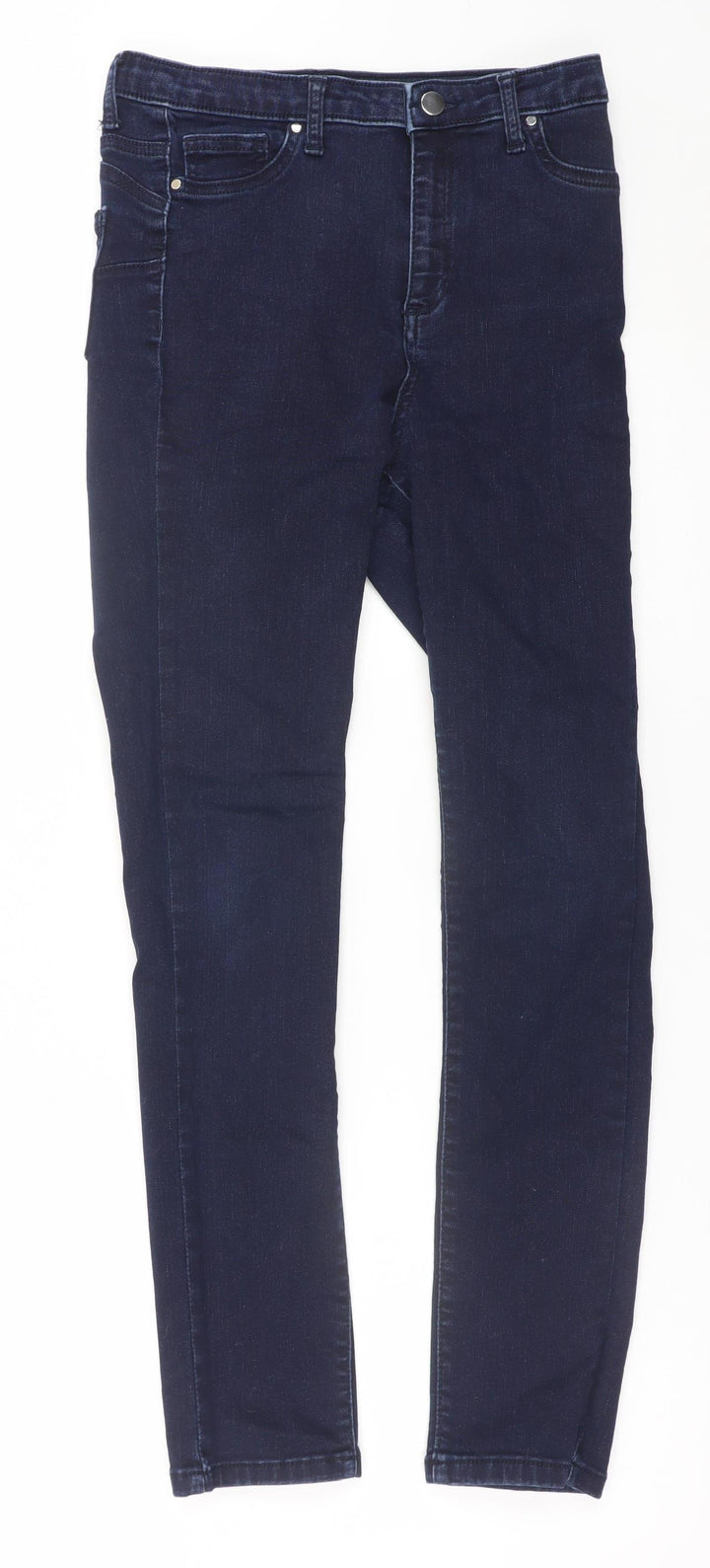 Gallery Women’s Blue Skinny Stretch Jeans Size 12 Mid Rise Denim