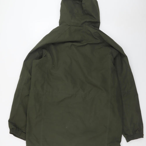 Mountain Warehouse Men's Green Waterproof Parka Jacket L