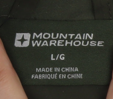 Mountain Warehouse Men's Green Waterproof Parka Jacket L