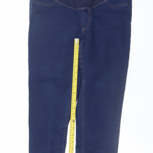 Marks and Spencer Women Blue Maternity Jegging Jeans Size 12 Regular