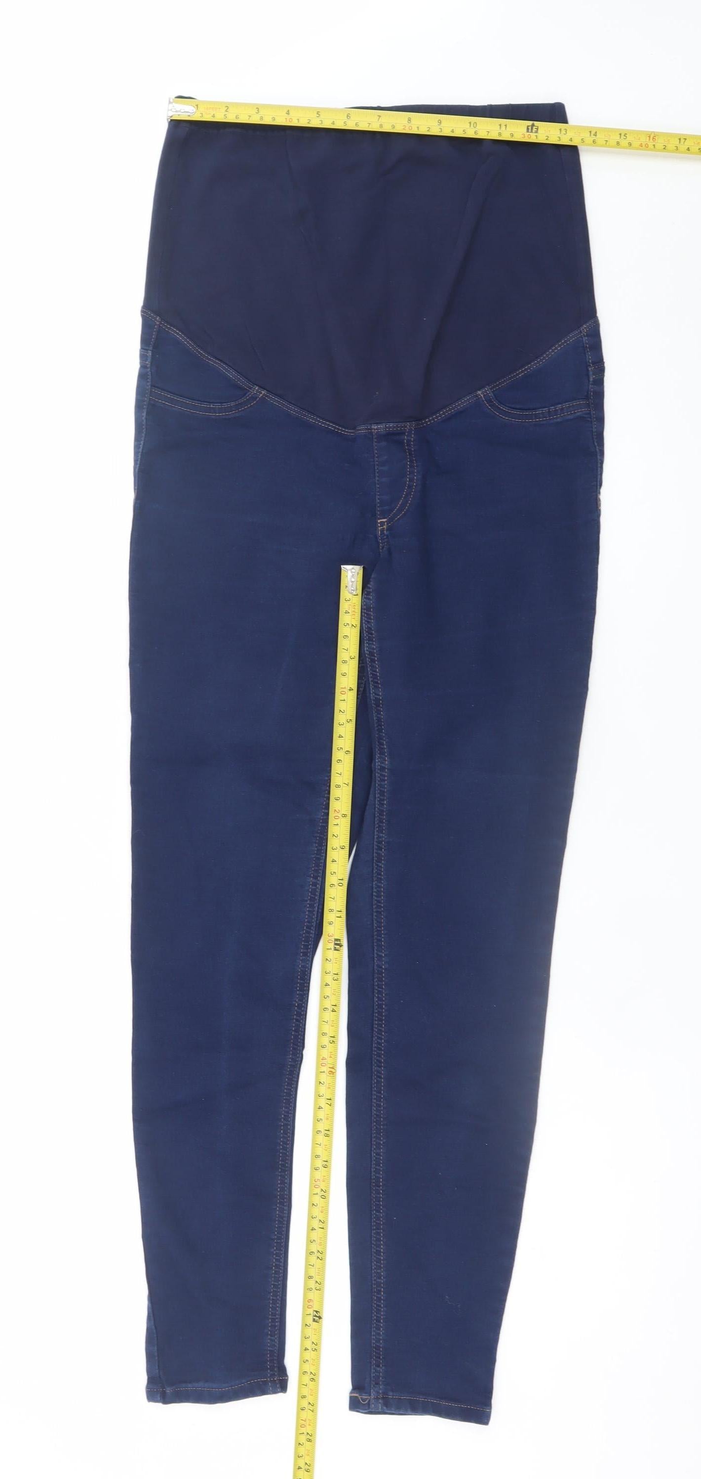 Marks and Spencer Women Blue Maternity Jegging Jeans Size 12 Regular