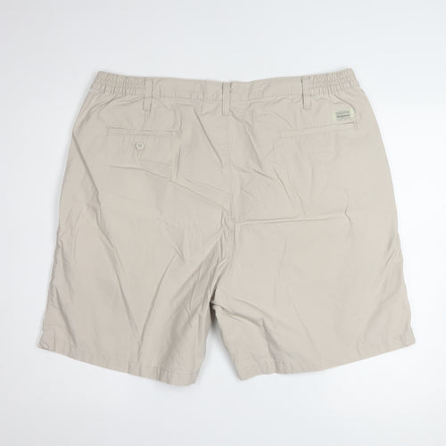 Wrangler Hero Originals Men's Beige Chino Shorts Size 42 Cotton