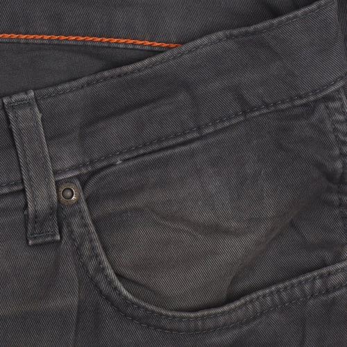 Wrangler Men Grey Texas Stretch Chino Trousers W38 L30 Regular Fit