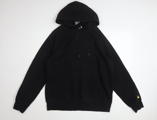 Carhartt Men’s Black XL Pullover Hoodie Fleece Hooded Sweatshirt