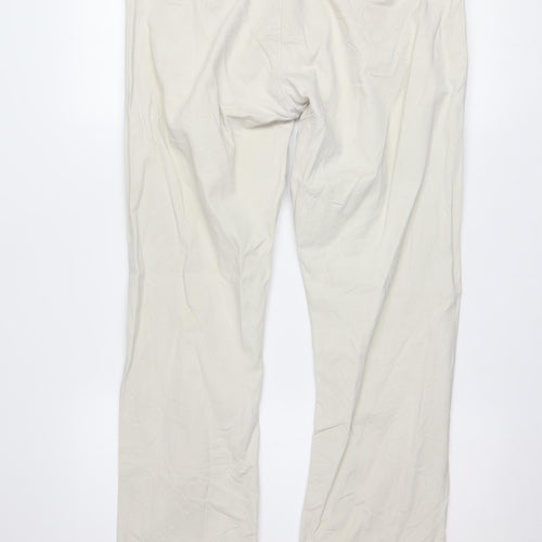Levi's Men's Beige Cotton Chino Trousers W32 L32 Straight Fit
