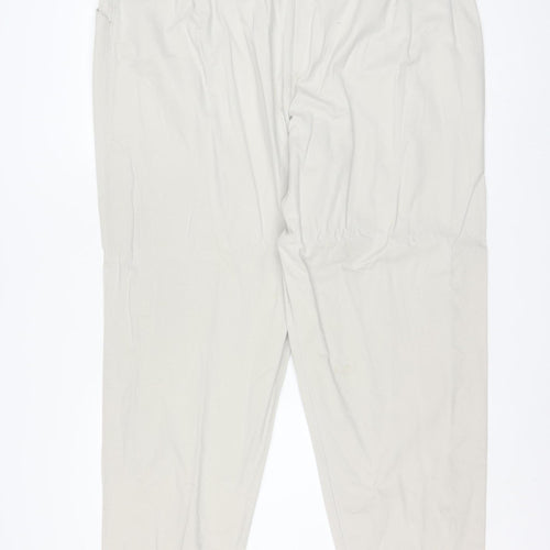Lee Men’s Beige Cotton Pleated Chino Trousers Size L Relaxed Fit