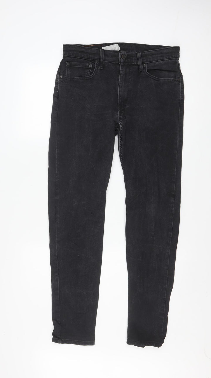 Levi’s 512 Lo-Ball Mens Black Slim Fit Jeans W32 L32