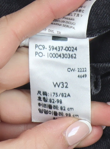 Levi’s 512 Lo-Ball Mens Black Slim Fit Jeans W32 L32