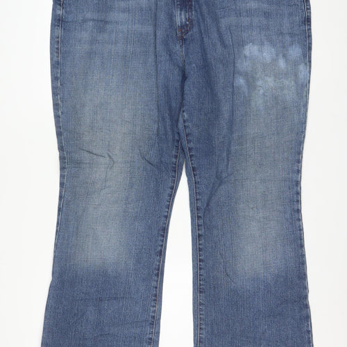 Levi Strauss & Co Mens Blue Straight Fit Denim Jeans M