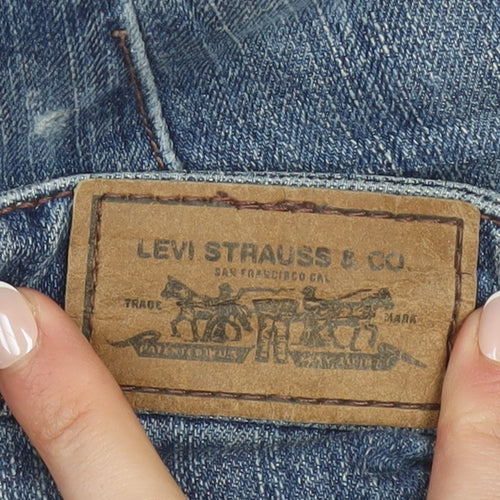 Levi Strauss & Co Mens Blue Straight Fit Denim Jeans M
