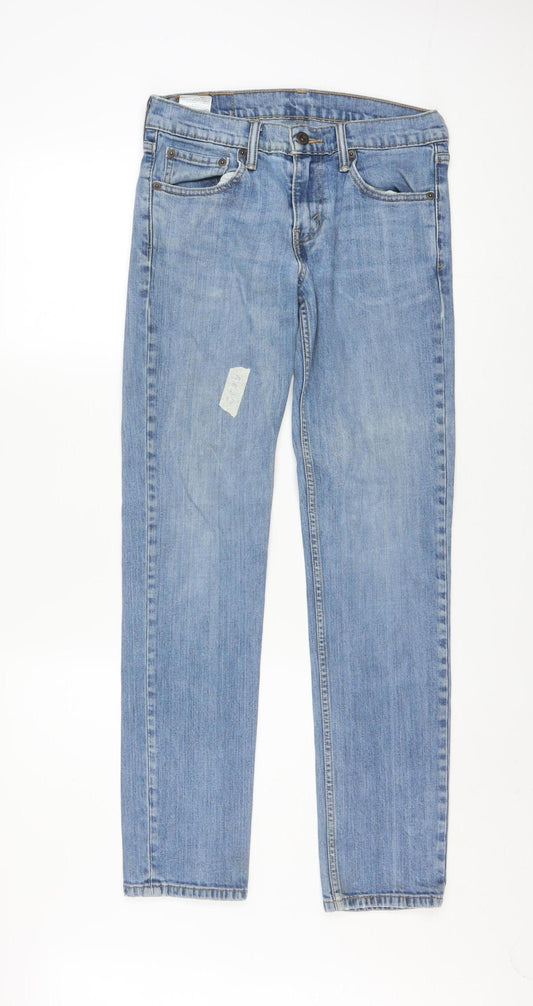 Levi's Women's Blue Straight Leg 511 Jeans Size 10 W29 L32