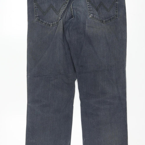 Wrangler Men's Blue 32x30 Straight Fit Texas Stretch Jeans