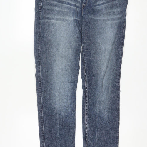 Levi's Men's Blue Straight Fit Denim Jeans W32 L32