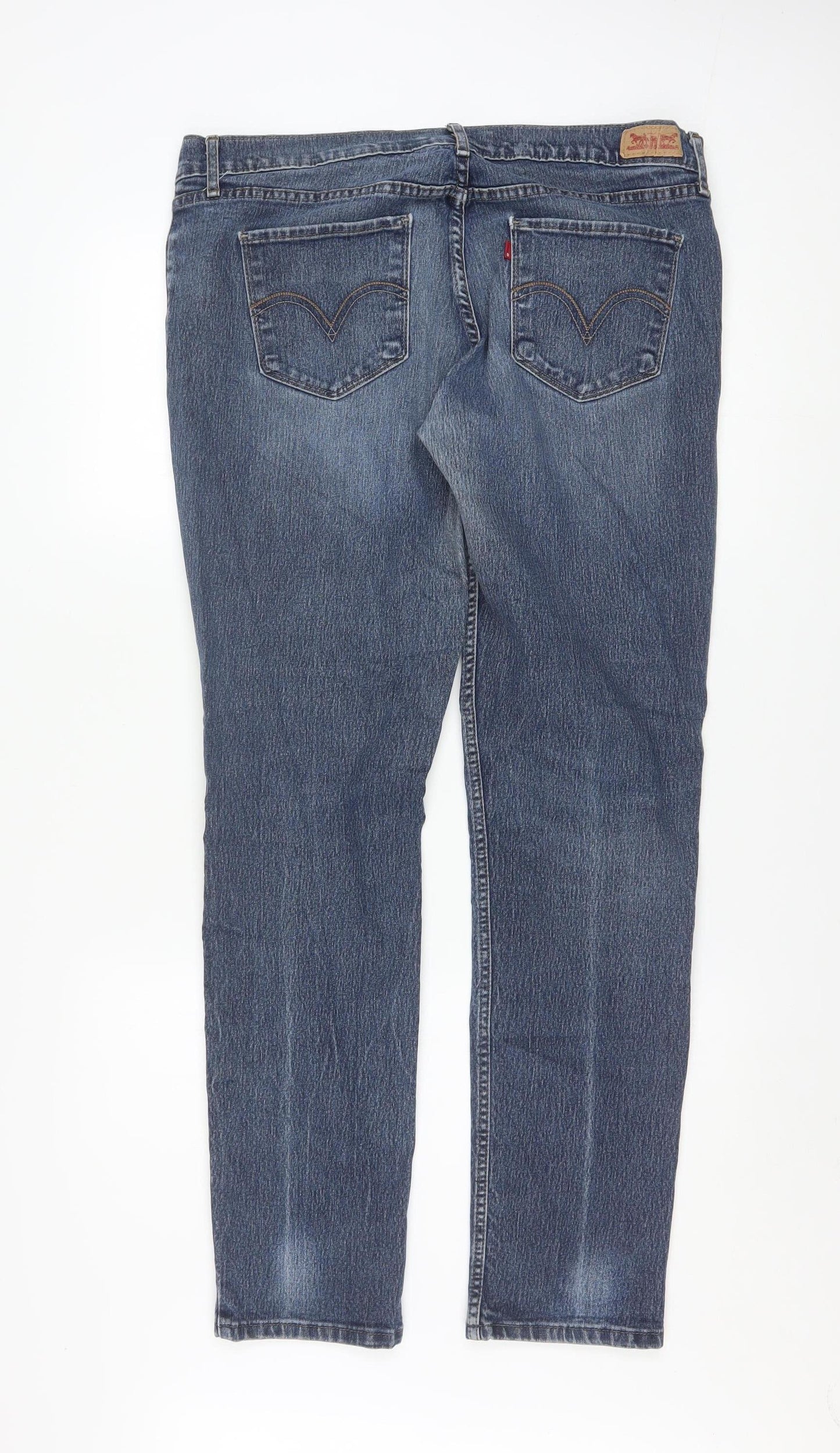 Levi's Men's Blue Straight Fit Denim Jeans W32 L32