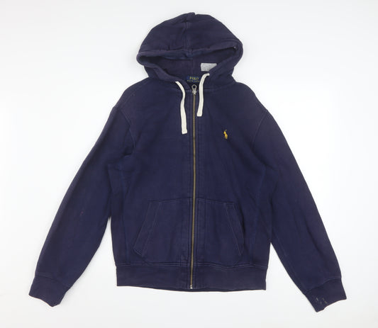 Polo Ralph Lauren Men’s Blue Full Zip Hoodie M Regular Fit