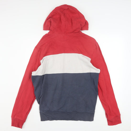 Levi's Men's Multicoloured Pullover Hoodie M Logo Cotton Sweatshirt