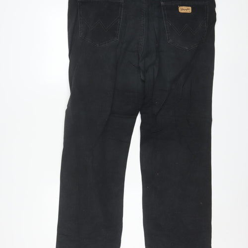 Wrangler Men's Black Texas Stretch Straight Jeans W40 L34