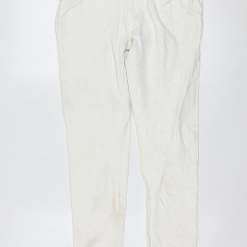 Levi's Women's White 711 Skinny Mid-Rise Jeans Size 28