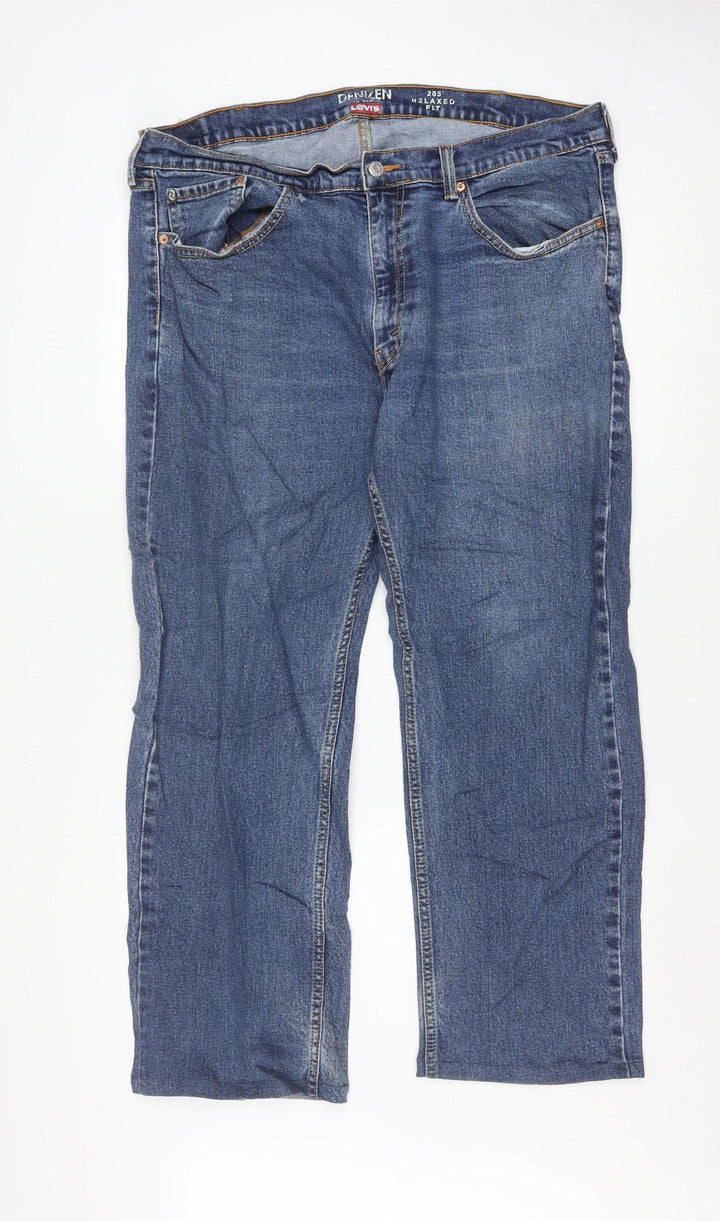 Levi's Denizen 285 Relaxed Fit Men's Blue Denim Jeans Size 38x32
