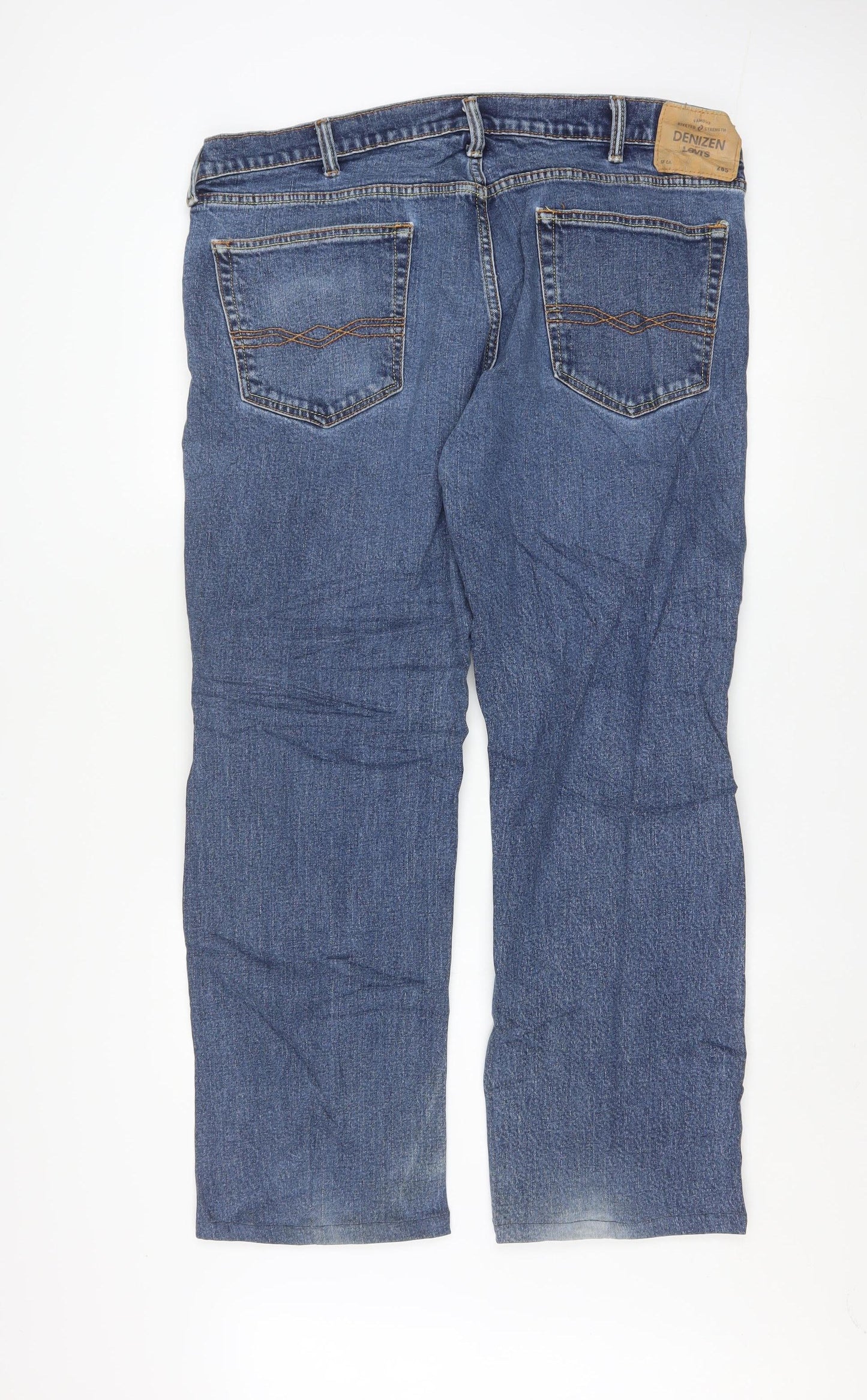 Levi's Denizen 285 Relaxed Fit Men's Blue Denim Jeans Size 38x32