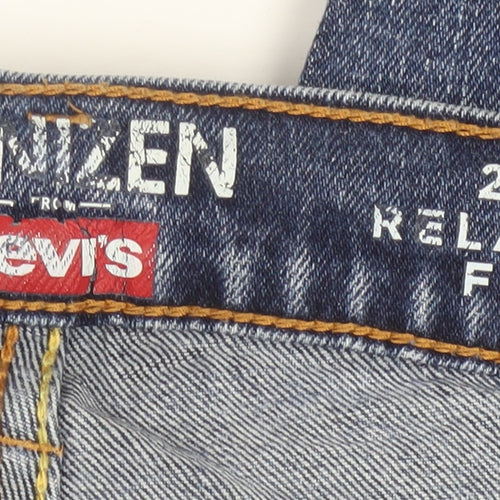 Levi's Denizen 285 Relaxed Fit Men's Blue Denim Jeans Size 38x32