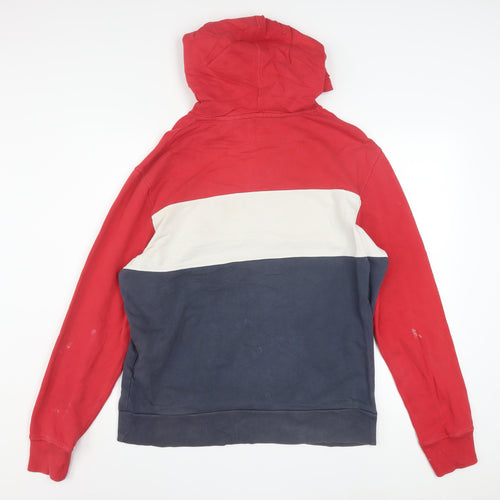 Levi's Men's Multicoloured Pullover Hoodie L Cotton Graphic Sweatshirt