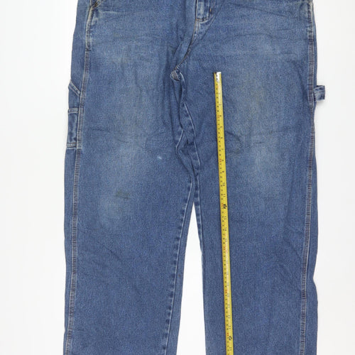 Smith's Workwear Men's Blue Straight Denim Jeans 38x34