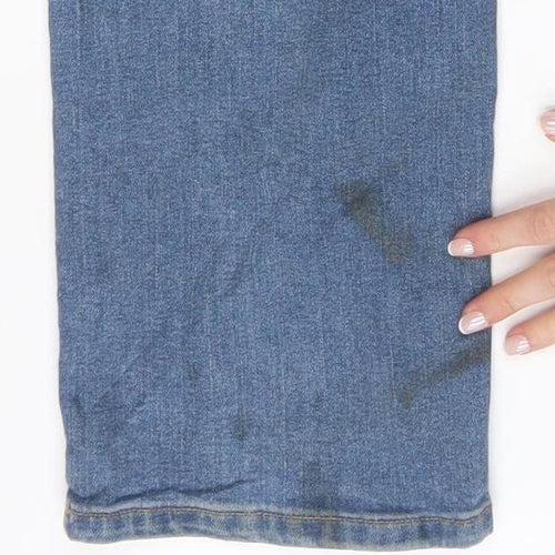 Lee Men's Blue Regular Fit Straight Leg Denim Jeans W40 L34