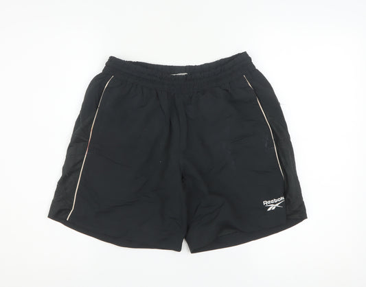 Reebok Men's Black M Athletic Gym Training Shorts